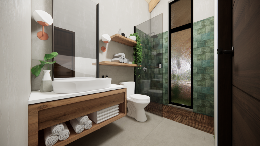 Baño secundario